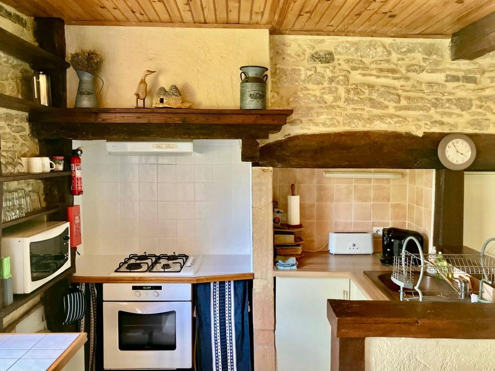 La Vieille Ferme: Superbe Complexe De 3 Gites En Pierre Avec Piscine Au Coeur Du Perigord Noir Saint-Genies Exterior foto