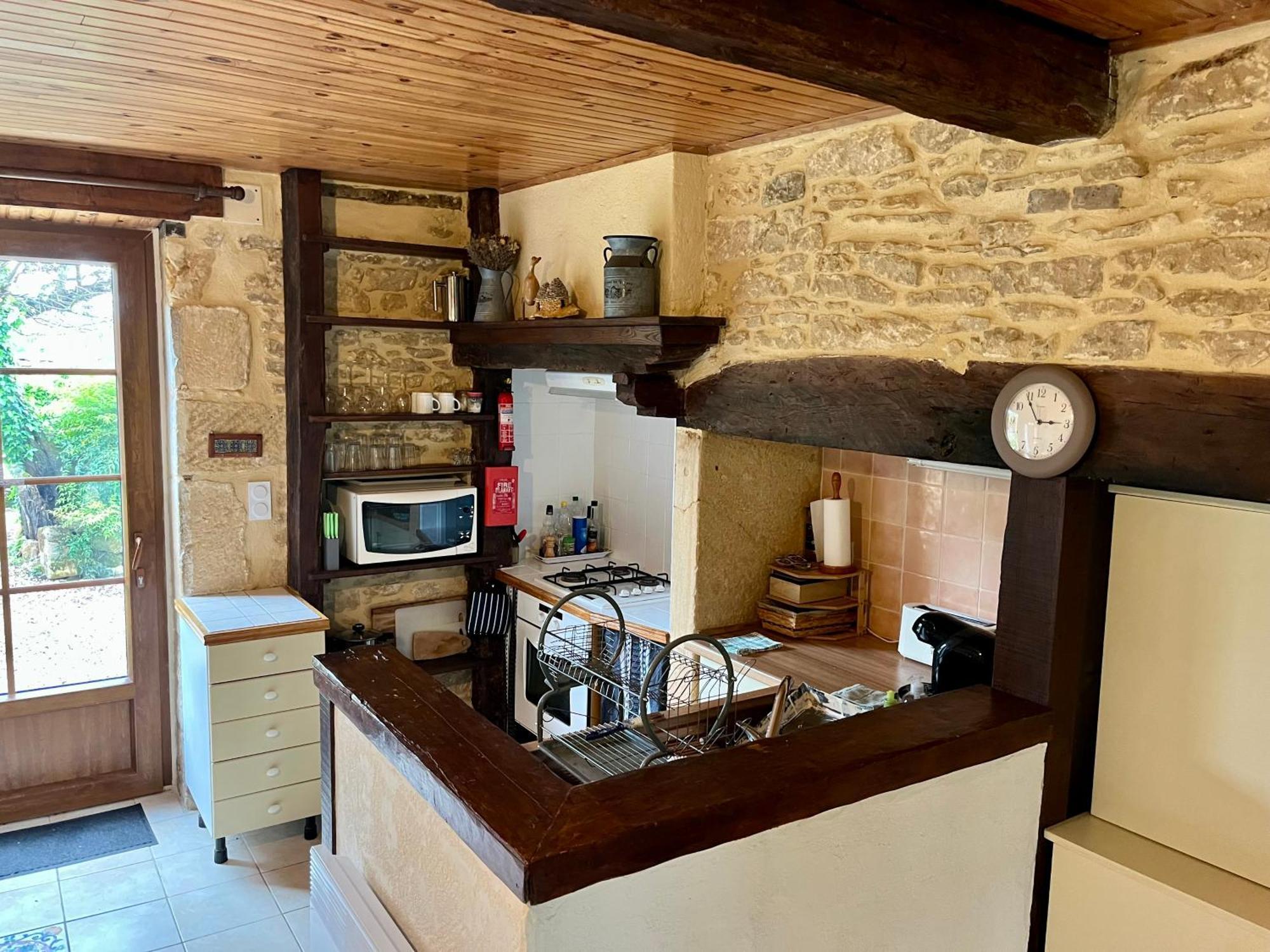 La Vieille Ferme: Superbe Complexe De 3 Gites En Pierre Avec Piscine Au Coeur Du Perigord Noir Saint-Genies Exterior foto